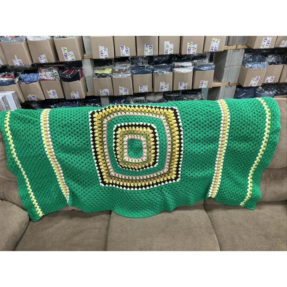 Handmade grannycore green